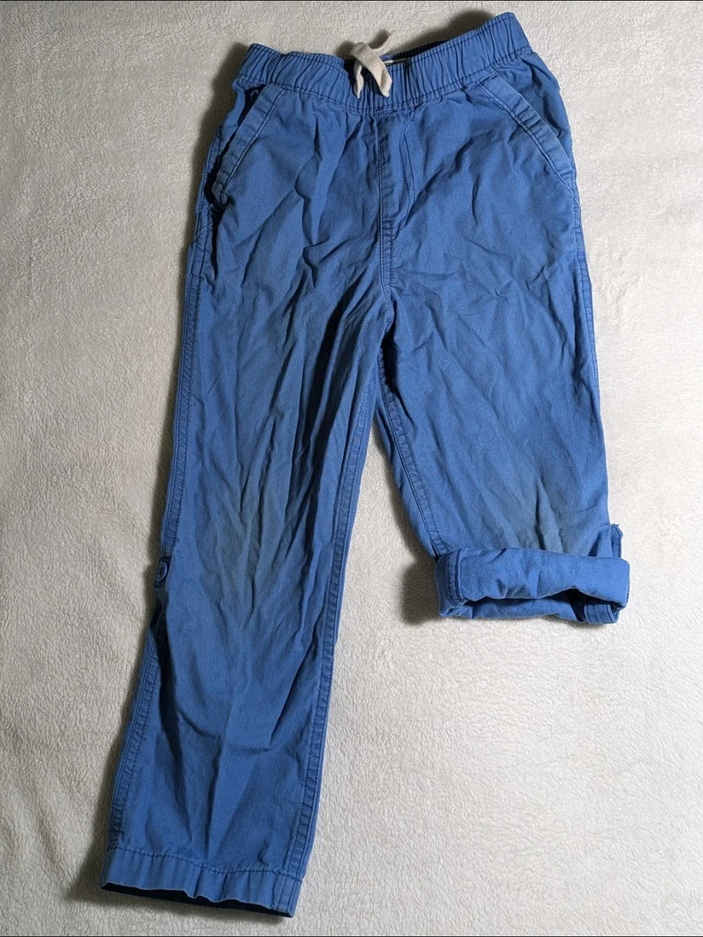 The Children’s Place Boys 5T Outfit Set Coral Rad Like Dad Tee Blue Convertible